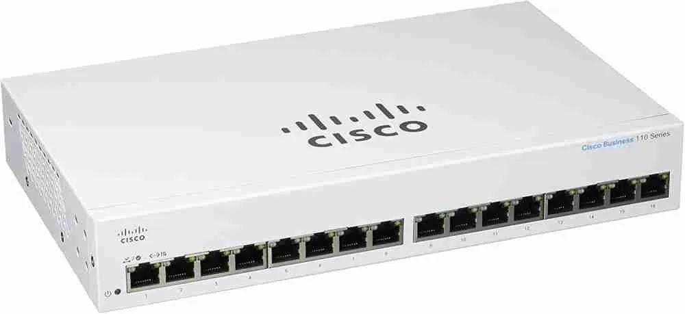 Cisco Business CBS110-24T-UK 24-Port Gigabit Unmanaged Switch