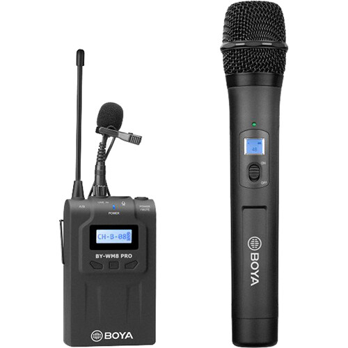 BOYA BY-WM8 PRO K3 UHF WIRELESS HANDHELD MICROPHONE SYSTEM