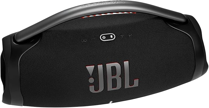 JBL BOOM BOX 3 Wireless Bluetooth Speaker-Black JBLBOOMBOX3BLKUK