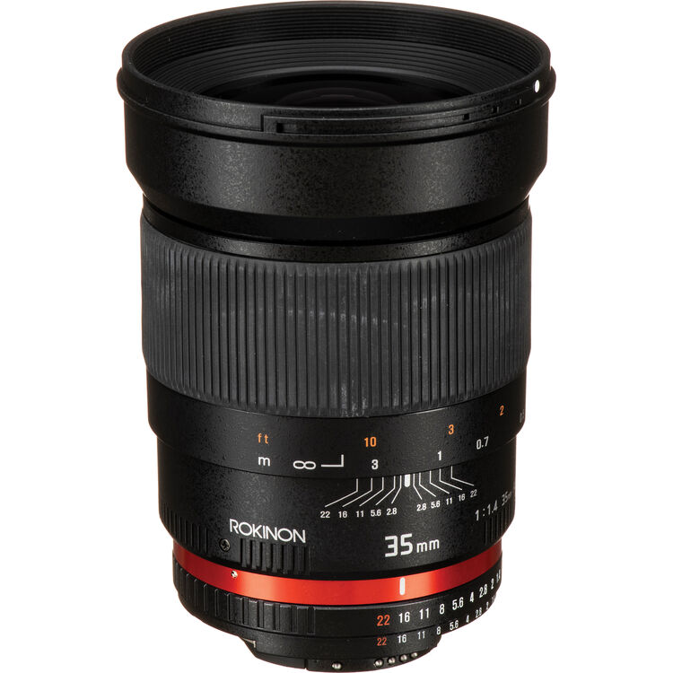 ROKINON 35MM  T1.4 NIKON LENS