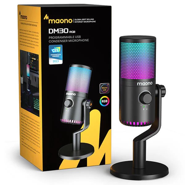 MAONO DM30RGB GAMING / PODCASTING MICROPHONE