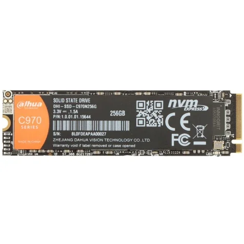Dahua 256GB NVMe M.2 PCIe Gen 4x4  2280 SSD DHI-SSD-C970N256G