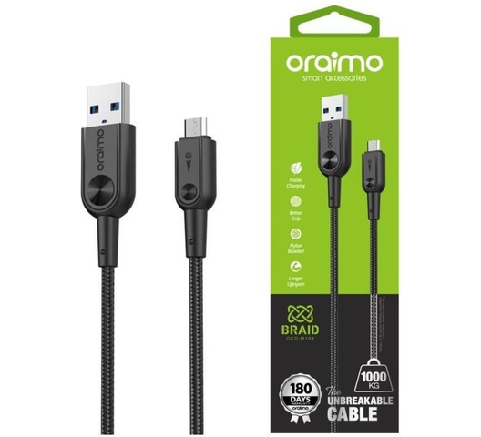 Oraimo OCD-C54 Fastline 2 Type-C 3A Fast Charging Data Cable
