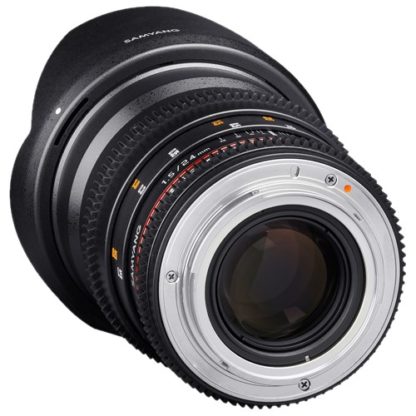 SAMYANG 24MM T1.5 CANON LENS