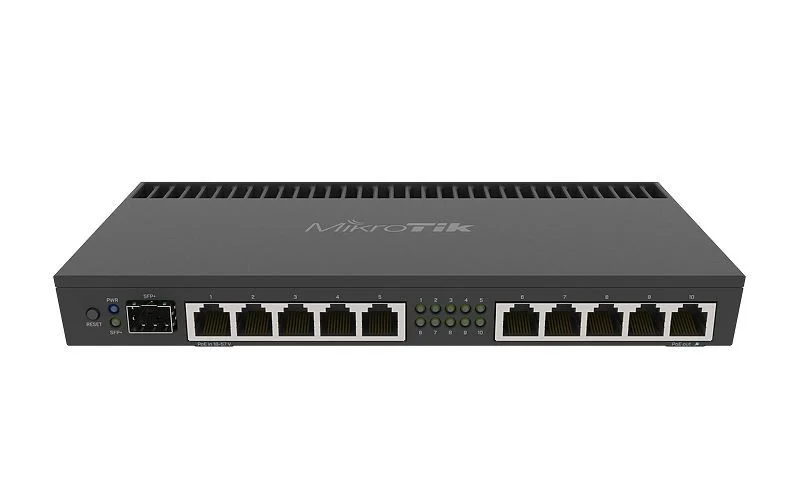MikroTik RB4011iGS+RM Ethernet 10-Port Gigabit Router