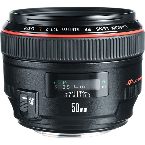 CANON EF 50MM F/1.2L USM LENS
