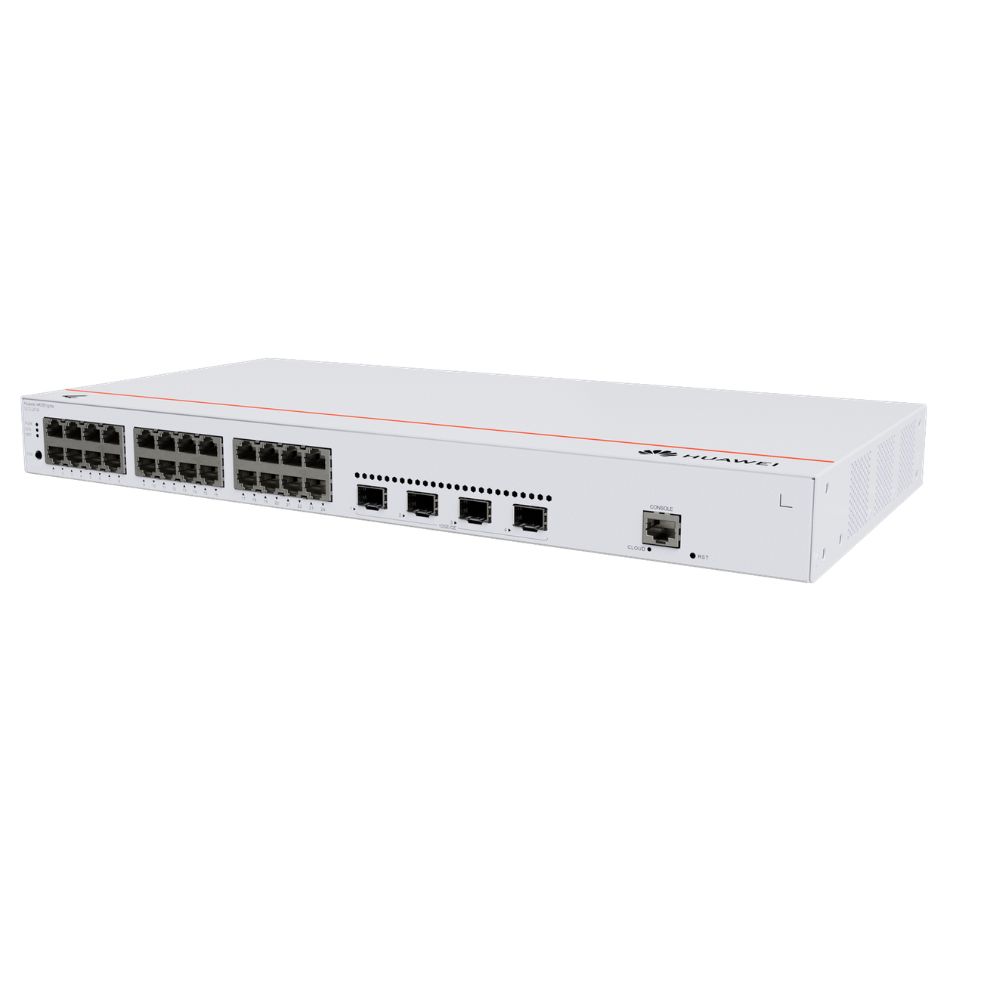 Huawei Switch S310-24T4X (24*GE ports, 4*10GE SFP+ ports, built-in AC power)