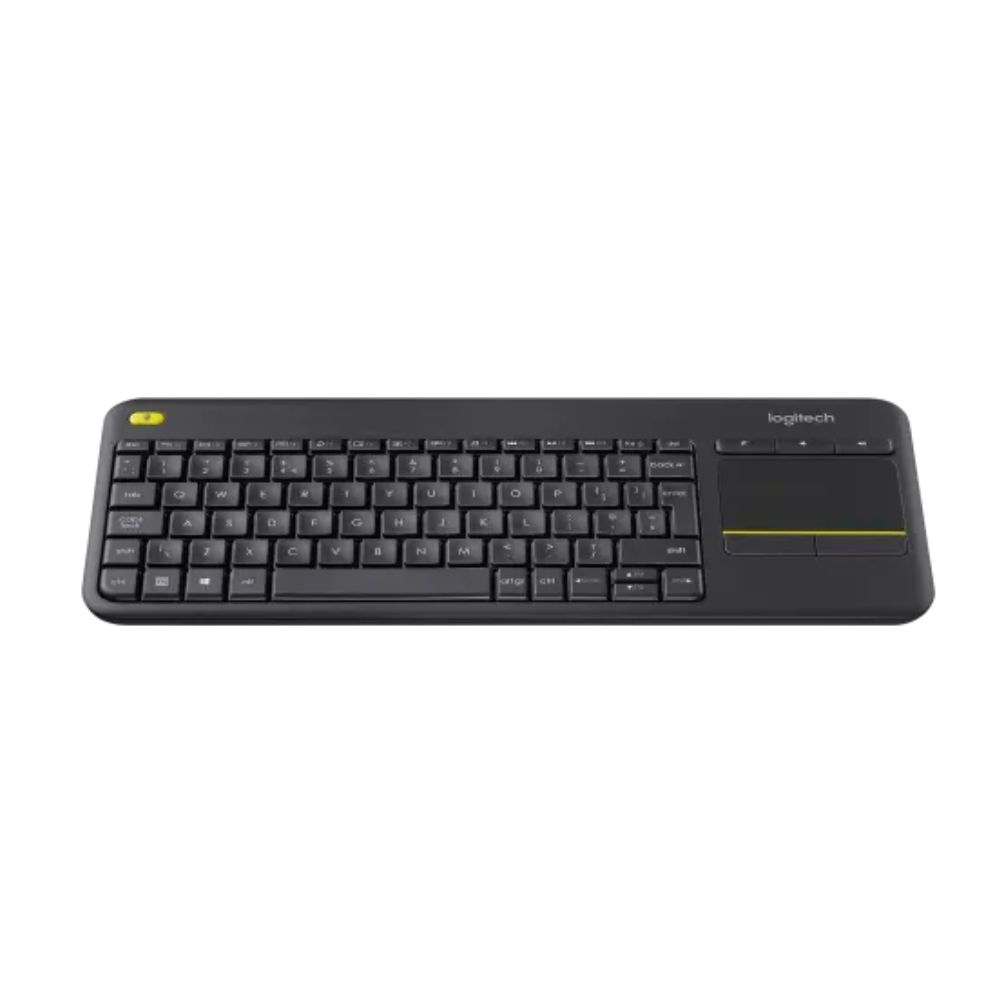 Logitech K400 Plus Wireless Keyboard with Touchpad – Black (920-007145)