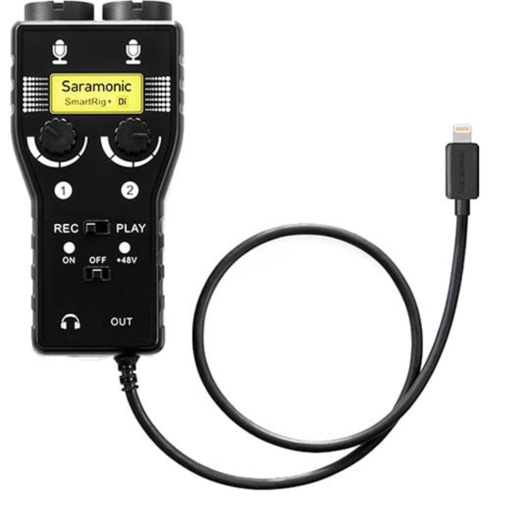 SARAMONIC SMARTRIG+ 2-CHANNEL XLR & 6.35MM AUDIO INTERFACE