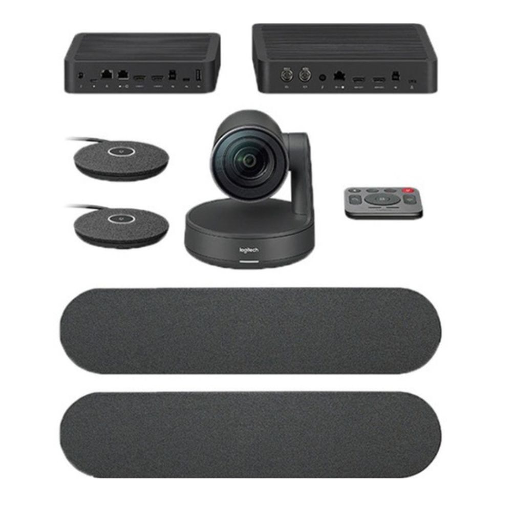 Logitech Rally Plus Ultra-HD Conference Cam - Black - USB - 960-001242