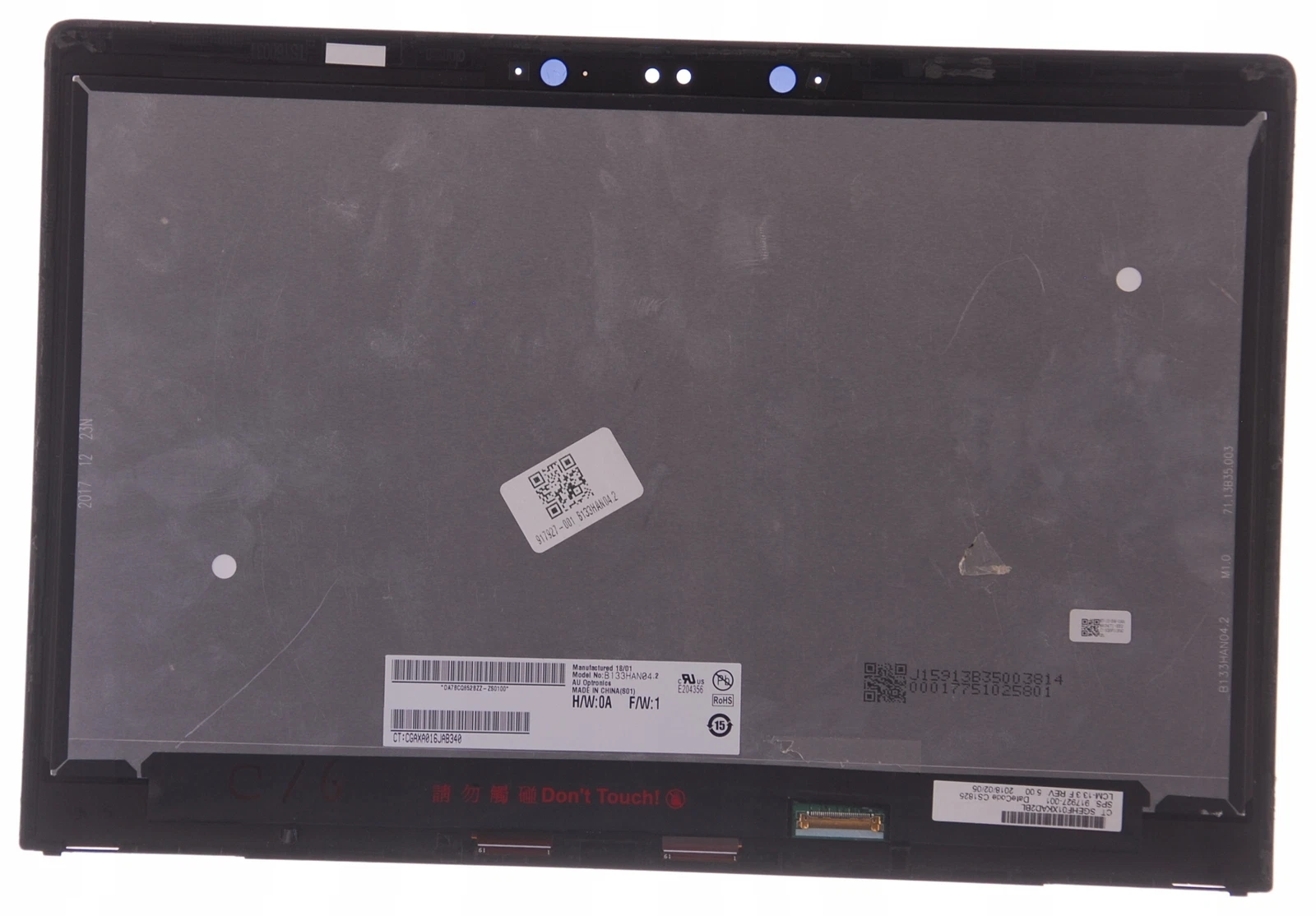 HP EliteBook 1030 G2 32 pin Touch laptop screen