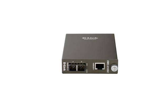 D-Link DMC-810SSC 1000BaseT to 1000BaseLX (SC) Singlemode Media Converter