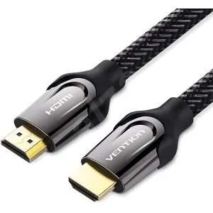 Vention Nylon Braided HDMI Cable 8M Black Metal Type-VAA-B05-B800
