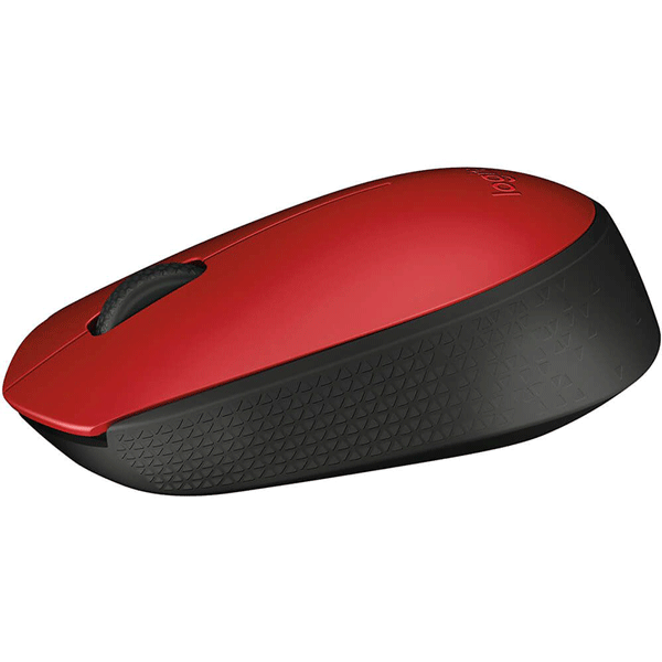 Logitech M171 Wireless Mouse - Red - 910-004641