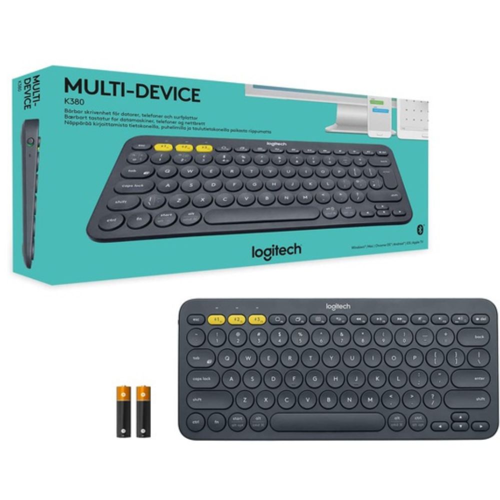 Logitech K380S Multi-Device Bluetooth Keyboard - 920-011853