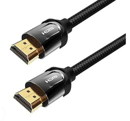 Vention Nylon Braided HDMI Cable 1M Black Metal Type-VAA-B05-B100