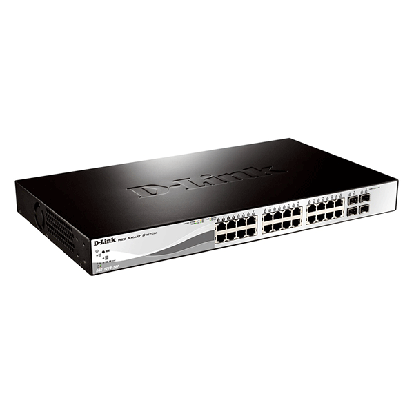 D-Link DGS-1210-52MP 48-Port Gigabit PoE Switch with 4 SFP Ports