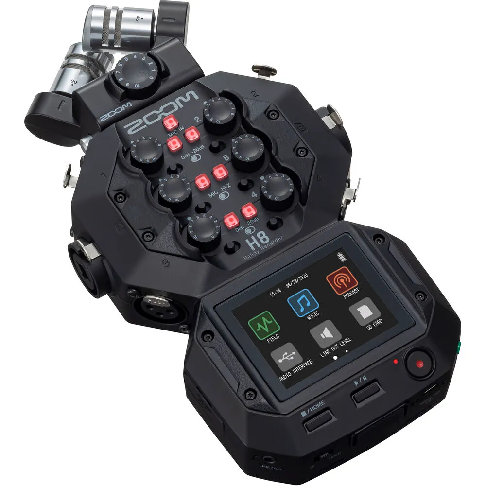 ZOOM H8 HANDY VOICE RECORDER-ZOOMH8