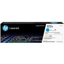 HP 222A Cyan Original LaserJet Toner Cartridge - W2221A