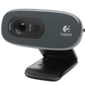 Logitech C270 HD Webcam - Dark Grey - 960-001063