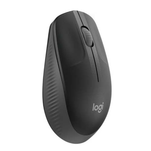 Logitech M190 Full-Size Wireless Mouse – Charcoal – 910-005905