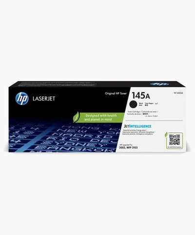 HP 145A Black Original LaserJet Toner Cartridge - W1450A