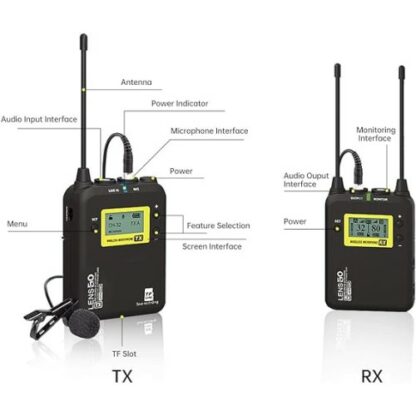 LENS GO LWM-328C WIRELESS MICROPHONE