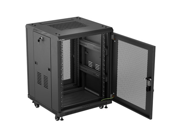 R & M 19" 15U 600x600 FGD WM Cabinet-R860050