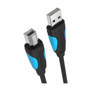 Vention USB2.0 Printer Cable 5M Black- VEN VAS-A16-B500