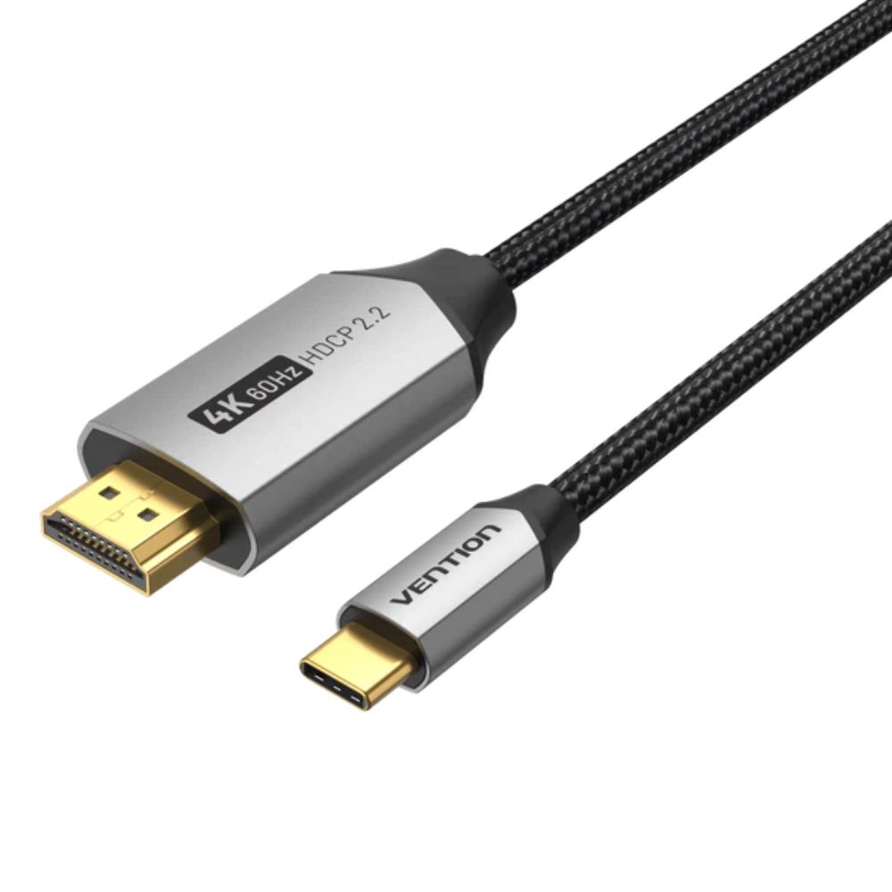 Vention USB-C to HDMI Cable 2M Black Aluminum Alloy Type VEN CGOBH