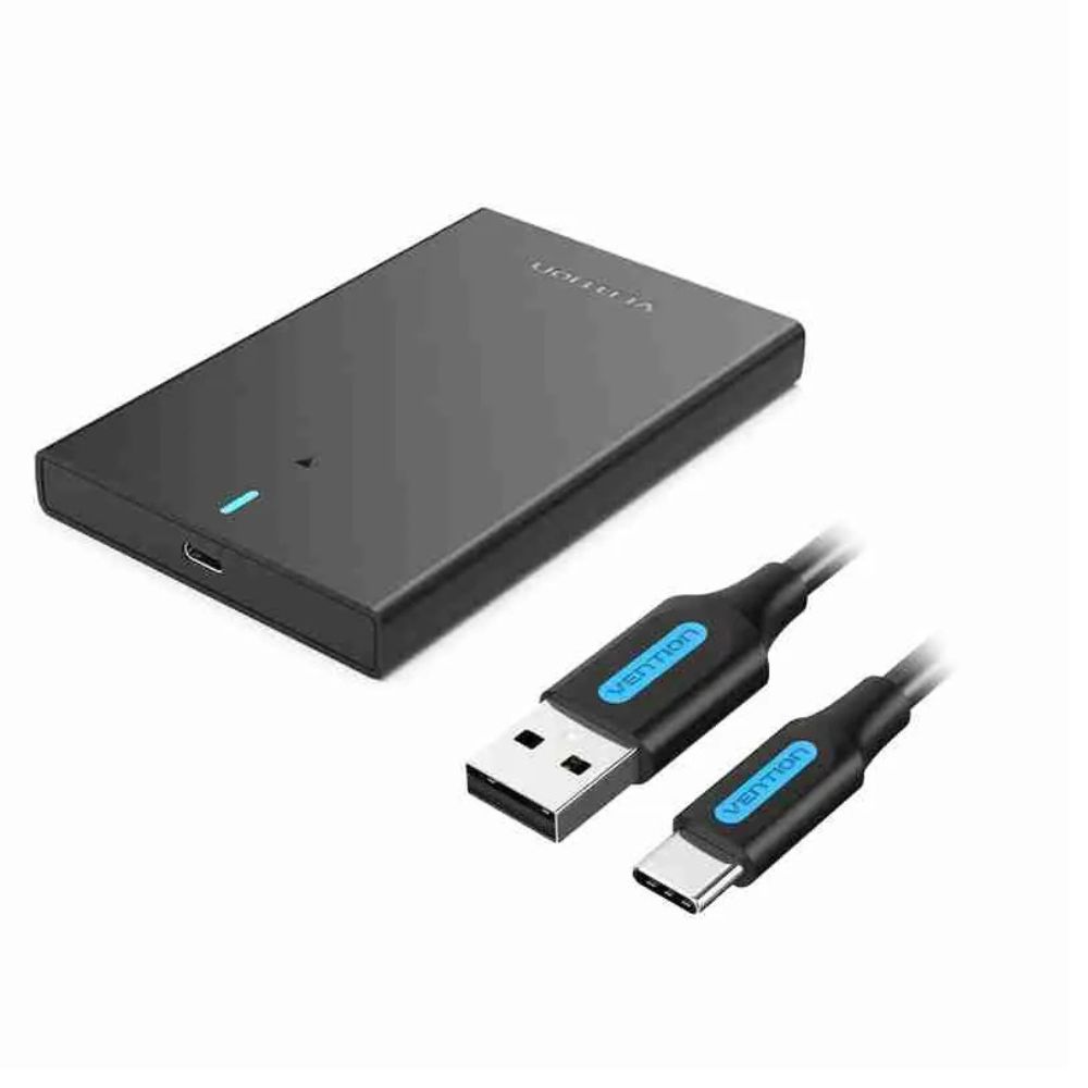 Vention 2.5 Inch SATA Hard Drive Enclosure VEN KPAB0-3217