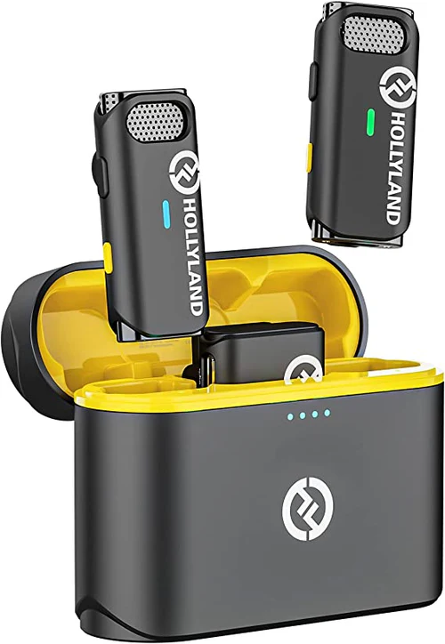 HOLLYLAND LARK M1 SINGLE Digital Wireless Lapel Microphone-HLARKM11PERSONBK