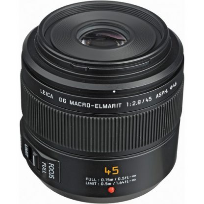 PANASONIC LEICA DG MACRO-ELMARIT ASPH 45MM F2.8 LENS