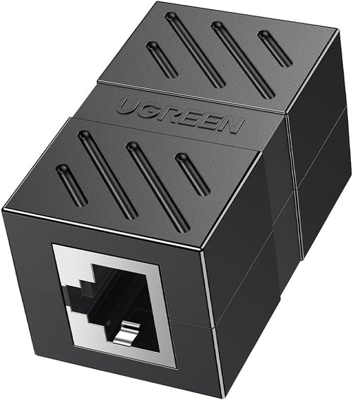 UGREEN RJ45 Network Keystone Jack Inline Coupler Black - NW114 UG-20390
