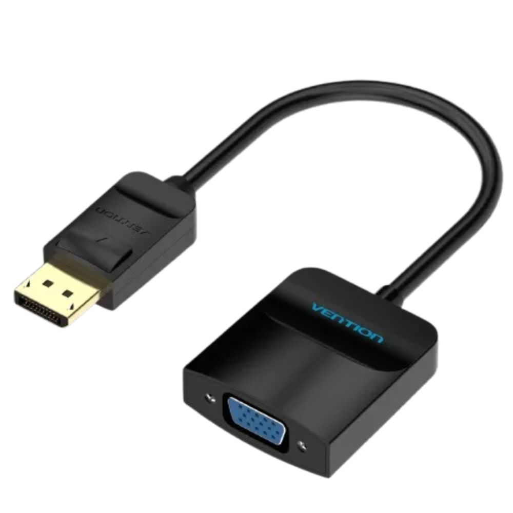 Vention DisplayPort  to VGA Converter 0.15M Black VEN HBFBB