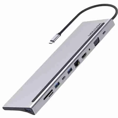 Vention USB-C MULTI-FUNCTIONAL 11 in 1 DOCKING STATION  VEN THTHC