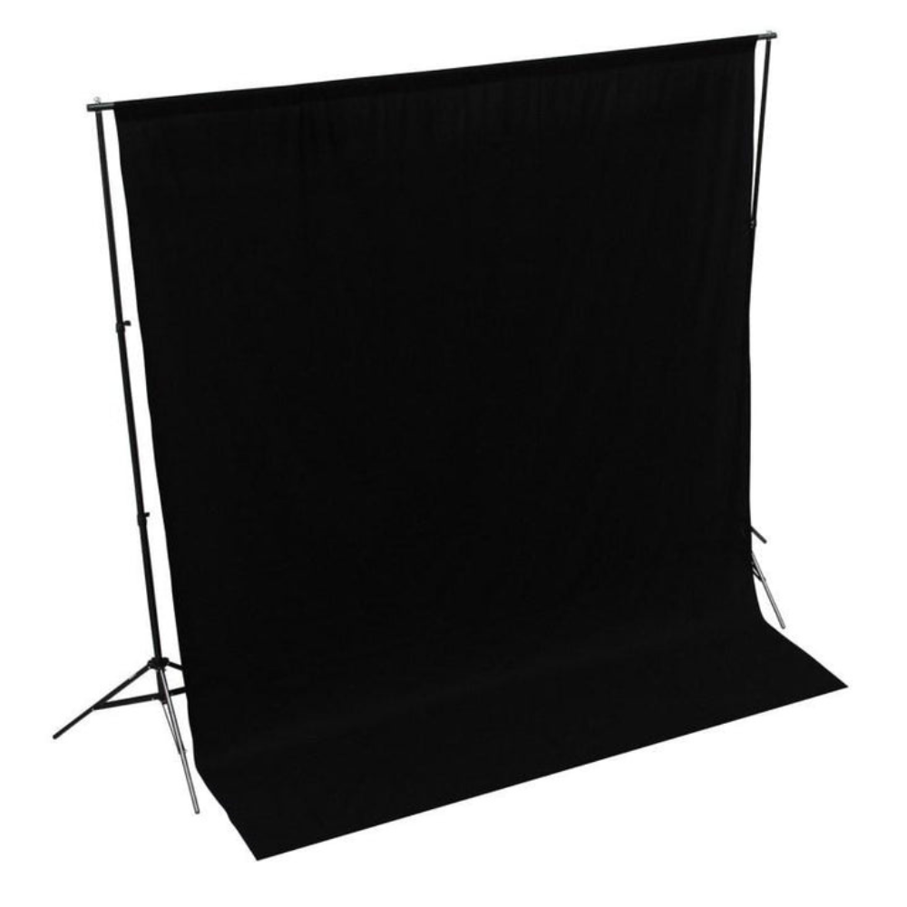 VISICO PAPER BACKDROP 1.35*10M BLACK