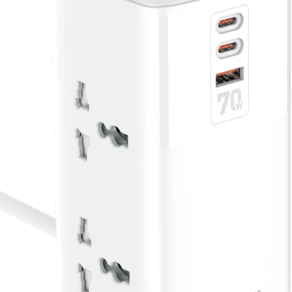 Lightwave Extension Socket- 3 Metres 4WAY 70w 2500w LW EXT 43U