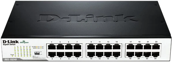 D-Link DGS-1024D/B 24-Port Unmanaged Gigabit Switch