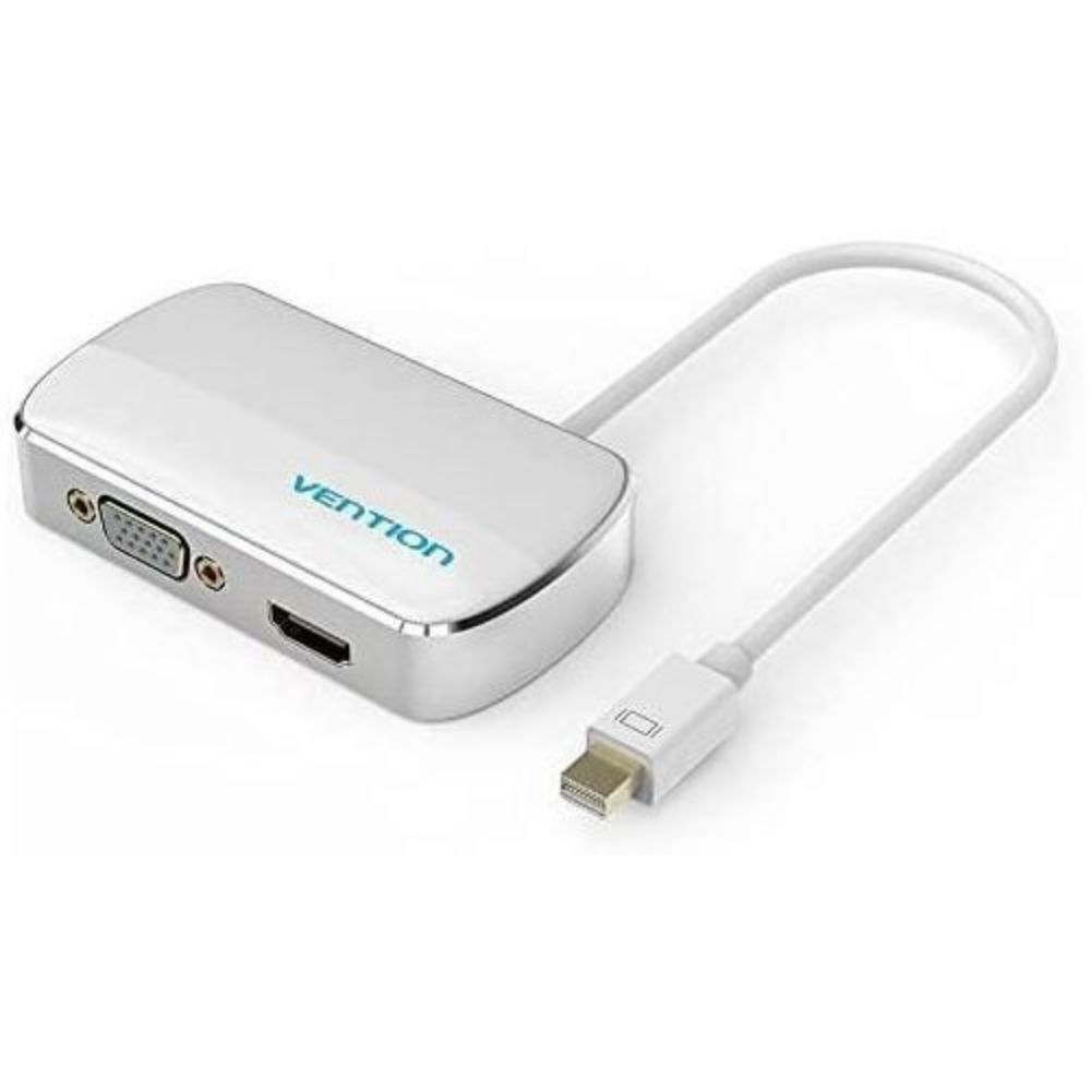 Vention MINI DisplayPort  to HDMI/VGA Converter 0.15M White  VEN-HBBWB