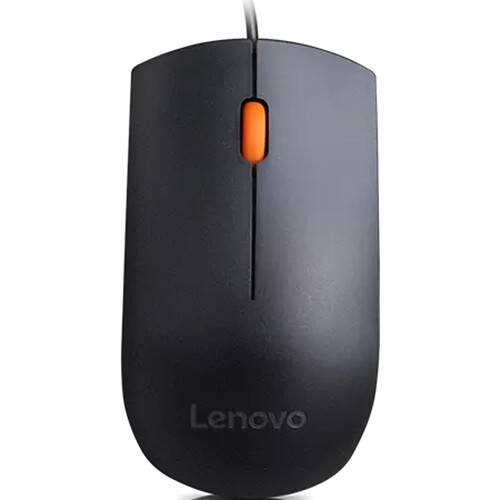 Lenovo 300 Wired USB Mouse - Black - GX30M39704