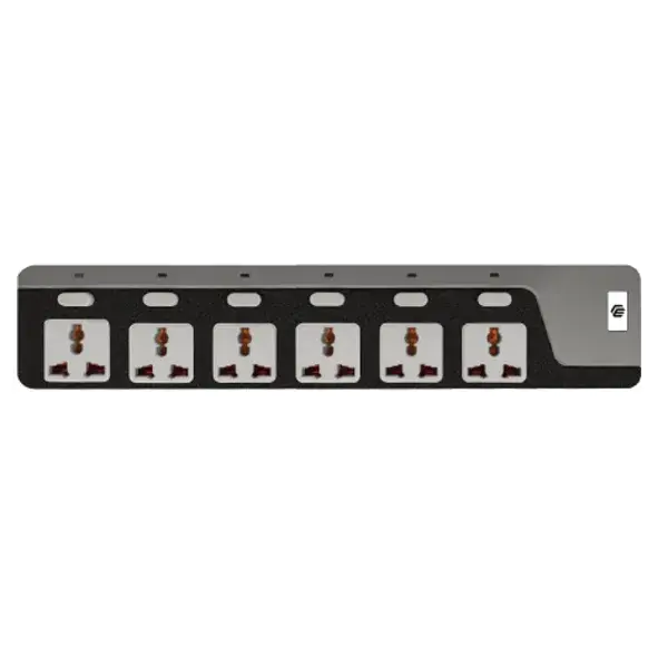 Lightwave Extension Socket- 3 Metres 6WAY 2500w LW EXT 756