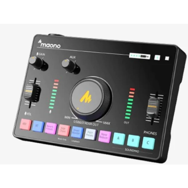 MAONO C2 NEO BLACK AUDIO MIXER / SOUND CARD