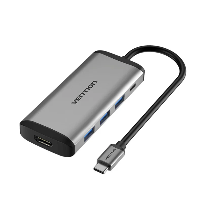 Vention USB-C MULTI-FUNCTIONAL 5 in 1 DOCKING STATION VEN CNBHB