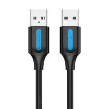 Vention USB 2.0 A Male to A Male  Cable 1.5M Black PVC Type-VEN COJBG