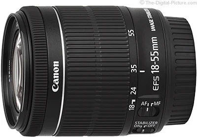 CANON EF-S 18-55MM F3.5-5.6 IS LENS