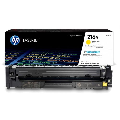 HP 216A Yellow Original LaserJet Toner Cartridge - W2412A