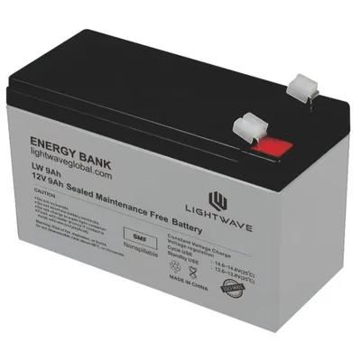 Lightwave 12V/9AH Ups battery LW 9AH