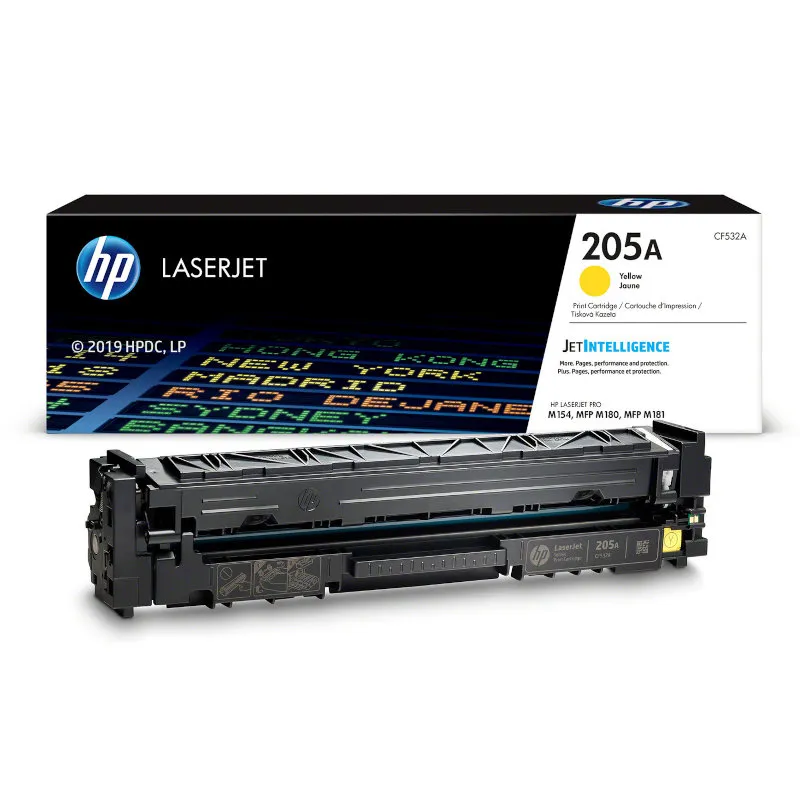 HP 205A Yellow Original LaserJet Toner Cartridge - CF532A
