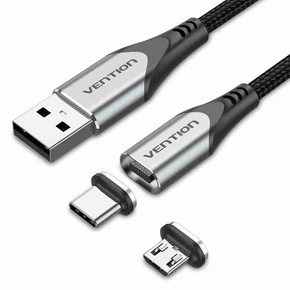 Vention USB 2.0 A Male to Male Magnetic Cable 1M VEN CQMHF